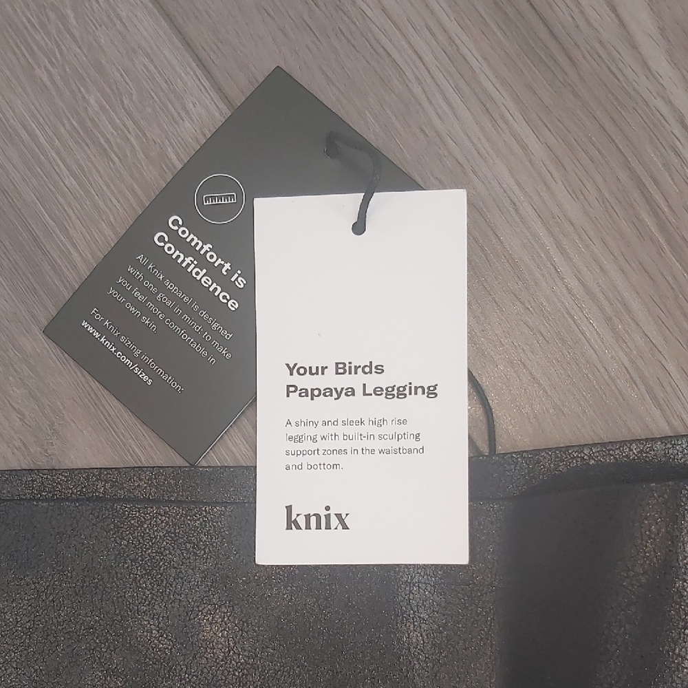 Knix Black Papaya Legging